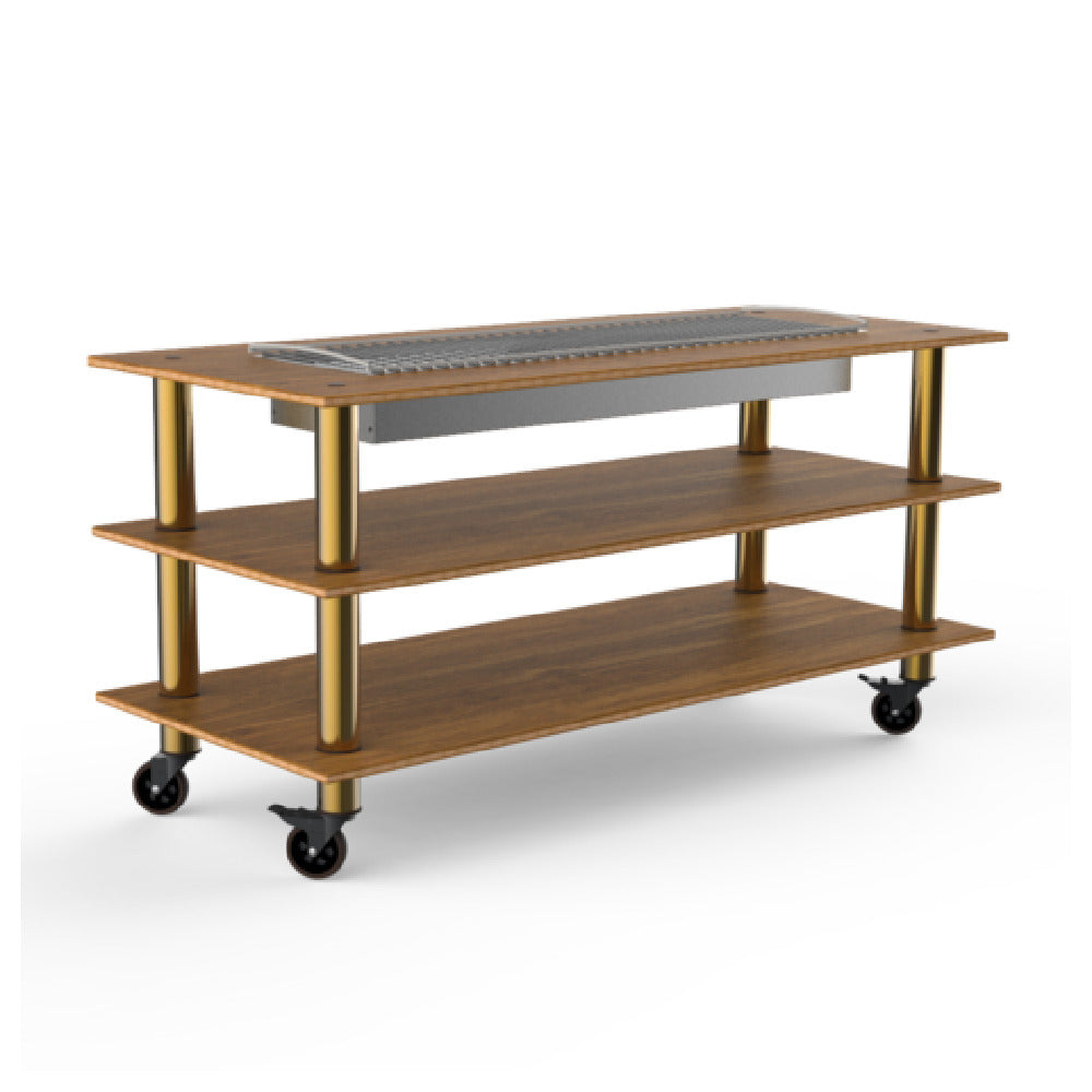 Steelite MGCMLD06BBXW - Standard Medium Station, 71.0" X 29.5" X 95.5", Modular