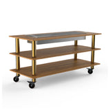 Steelite MGCMLD06BBXW - Standard Medium Station, 71.0" X 29.5" X 95.5", Modular