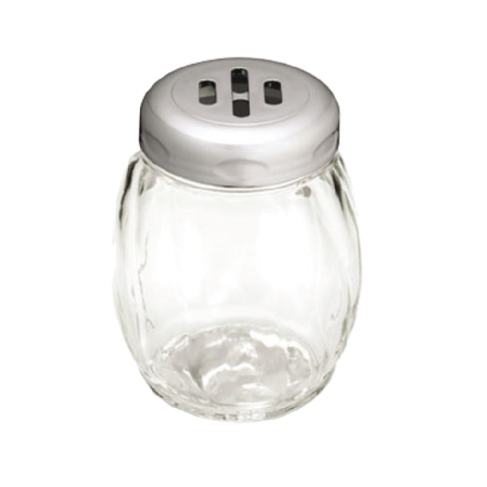 Tablecraft P260SLCH Shaker 6 Oz. Swirl Polycarbonate Jar (dishwasher Safe)