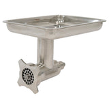 American Eagle Food Machinery AE-G12NH Meat Grinder Attachment Head #12 Head Includes Stainless Steel Knife & Feeder Pan