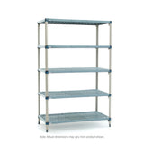 Metro 5Q437G3 - MetroMax® Q Starter Shelving Unit, 36"W X 21"D X 74"H, 800 Lb. Capacity Per Shelf