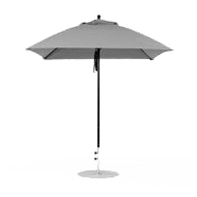 Plantation Prestige Commercial Furniture 9976CL-01 GRC Montego Market Umbrella 7-1/2 Ft. Square Top