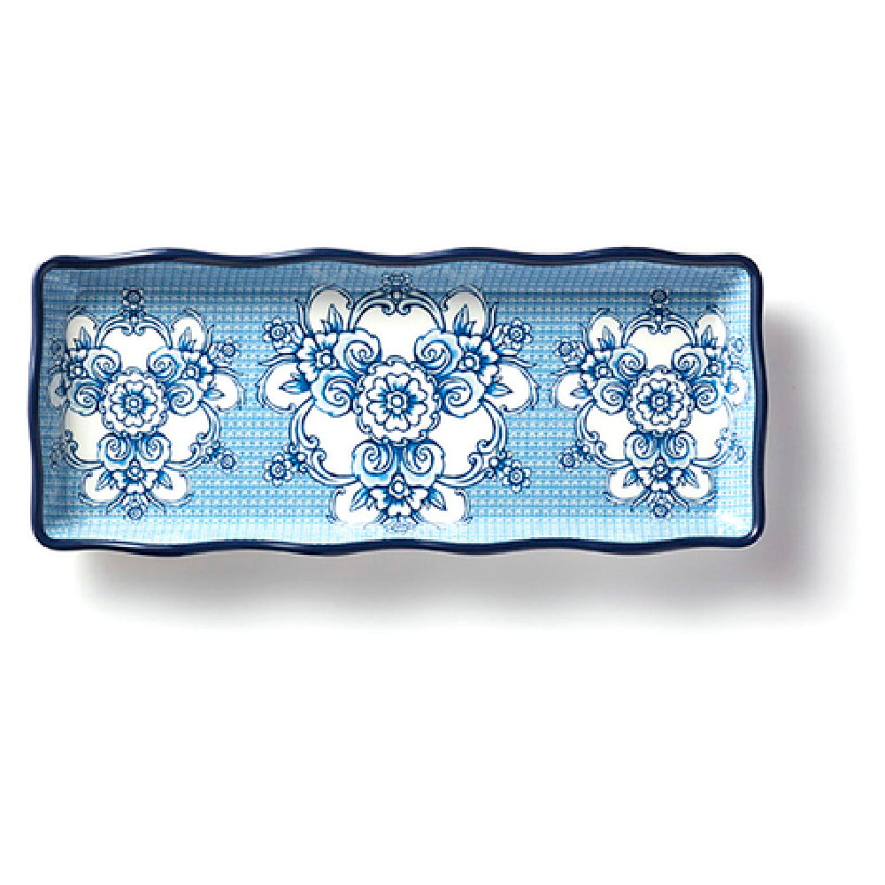 American Metalcraft BLUP14 Platter 14"L X 5-5/8"W X 1-1/4"H Rectangular