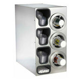 Dispense-Rite CTC-C-3RSS - Cup Dispensing Cabinet, Adjustable, (3) ADJ-2F On Right
