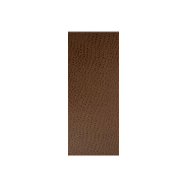 Risch CH-4V 4.25X11 Chesterfield Padded Ostrich Texture Faux-leather Menu Cover (specify Color)