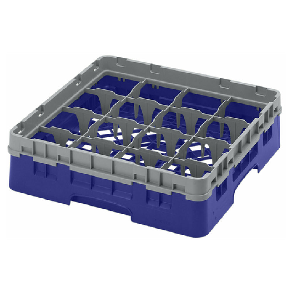 Cambro 16S318186 Camrack® Glass Rack With Soft Gray Extender Full Size