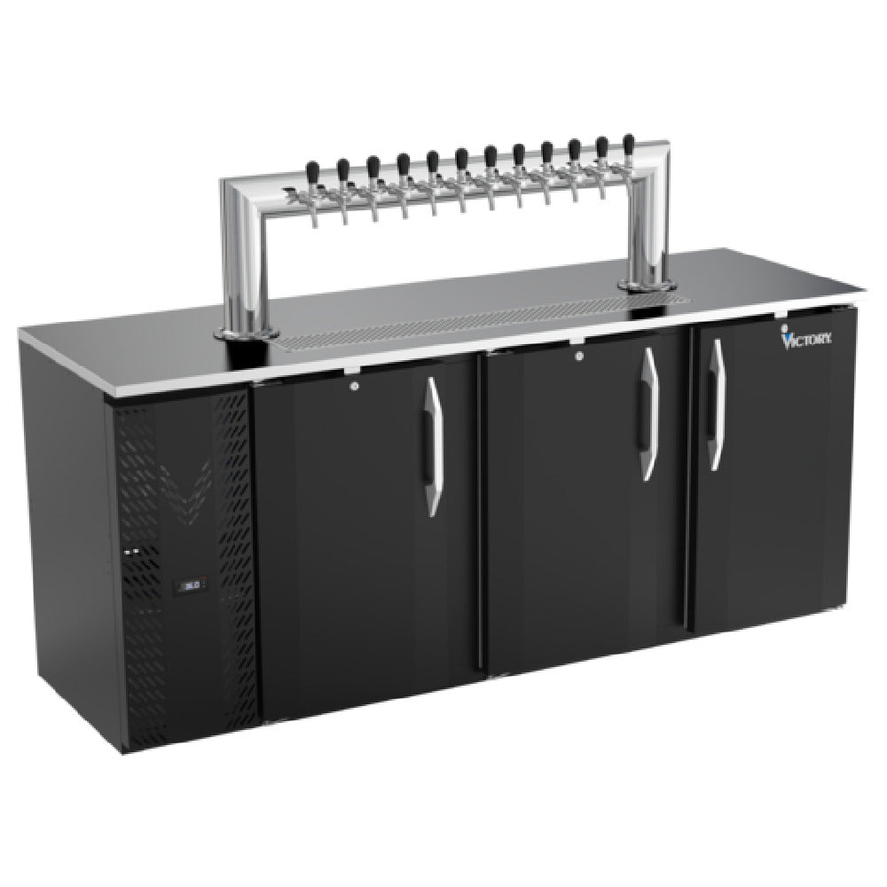 Victory VDDN78HC-B-12T - Direct Draw Dispenser 78"W X 26-1/8"D X 49-7/8"H, 21.686 Cu. Ft.