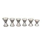 Alegacy Foodservice Products 1290 Double Jigger 1/2 1 Oz. Stainless Steel