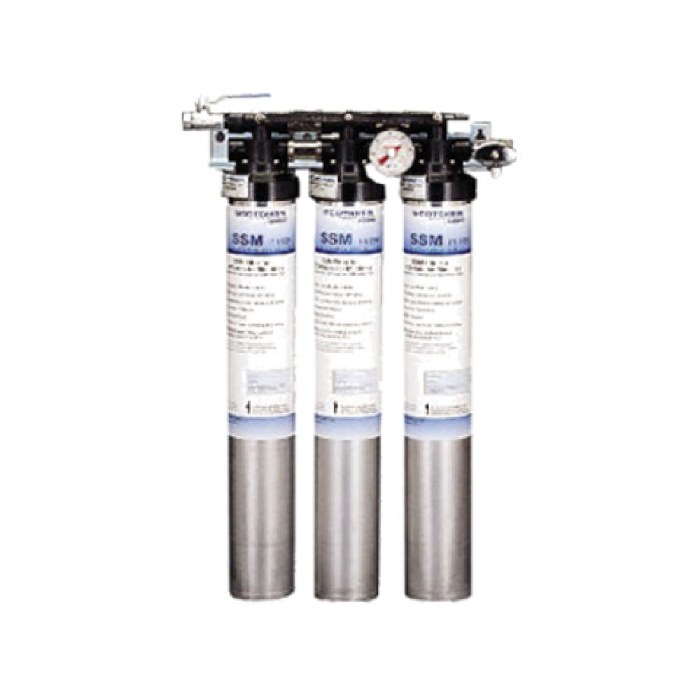 Scotsman SSM3-P - SSM Plus Water Filter Assembly, Triple System, 5.01 Gallons Per Minute Max Flow