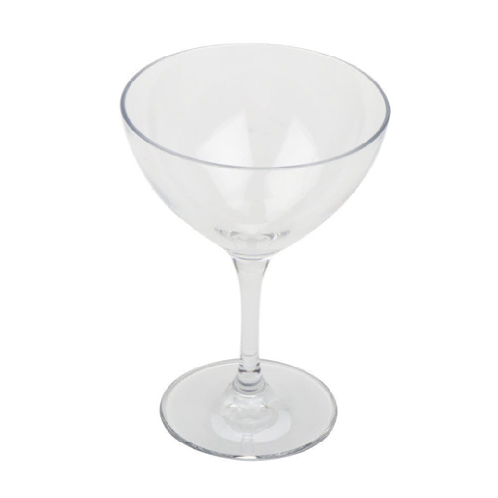 GET Enterprises SW-2014-CL Via Martini/Cocktail Glass 6 Oz. (9 Oz. Rim Full) 4" Dia. X 5-4/7"H