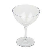 GET Enterprises SW-2014-CL Via Martini/Cocktail Glass 6 Oz. (9 Oz. Rim Full) 4" Dia. X 5-4/7"H