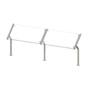 Vollrath NCB98661 NSF2 (2011) Contemporary Breath Guard Single-sided Buffet 3/8" Thick Tempered Glass With Polished Ends