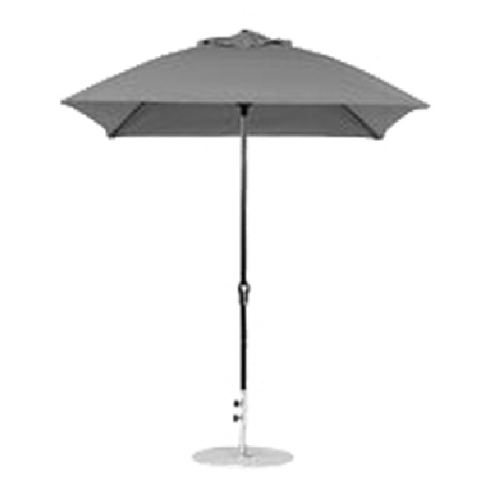 Plantation Prestige Commercial Furniture 9965CL-01 GRB Montego Market Umbrella 6-1/2 Ft. Square Top