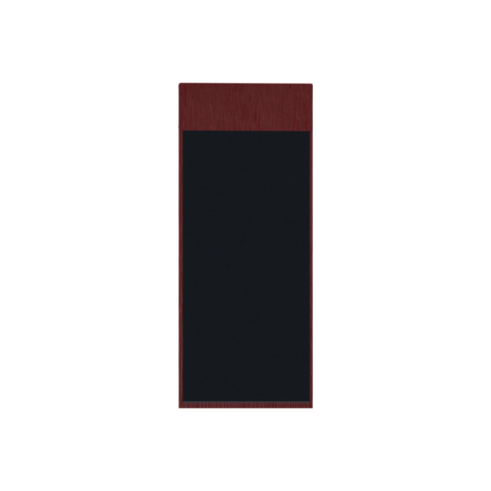 Risch MMB-VIENNA 4.25X11 Vienna Wave-patterned Magnetic Menu Board (specify Color)
