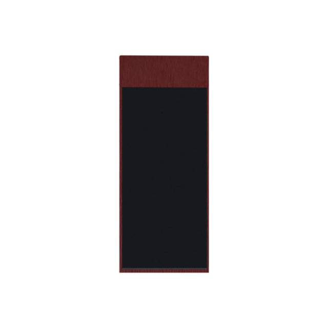 Risch MMB-VIENNA 4.25X11 Vienna Wave-patterned Magnetic Menu Board (specify Color)