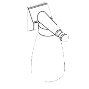 Perlick 7055-269AR Soap & Synthetic Detergent Dispenser Field Installed (not Applicable On TSD Series Underbar)