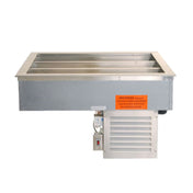 Duke ADI-1M-TC-P Cold Food Drop-In Unit Tri-Channel NSF 7 Stainless Steel Mechanical Cold Pan