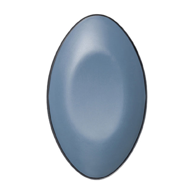 Steelite 7830JB021 Oval Plate 9.75" X 5.875" X 1.0" Baja