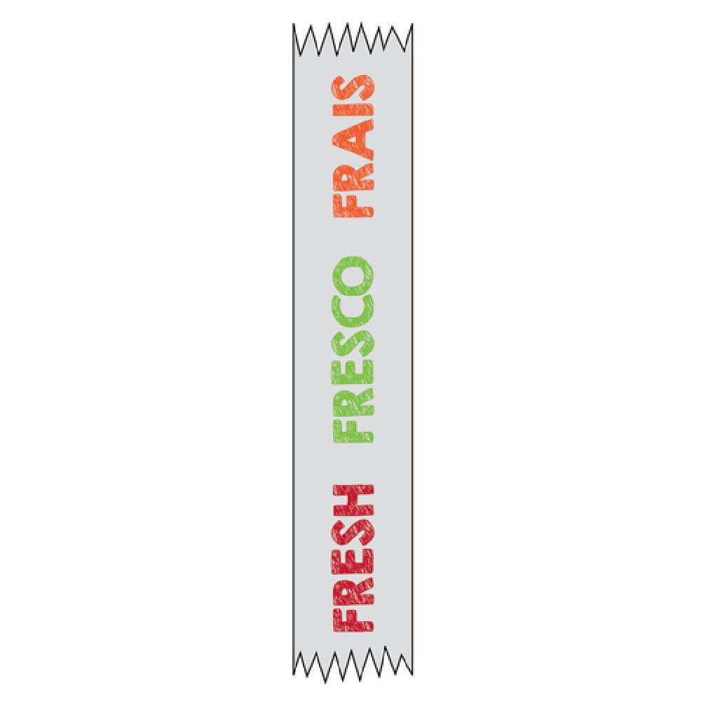 Hubert 68013 - Merchandising Food Tape, "Fresh/Fresco/Frais"