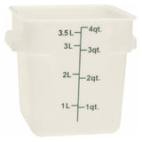 Thunder Group PLSFT004PP Food Storage Container 4 Quart Square