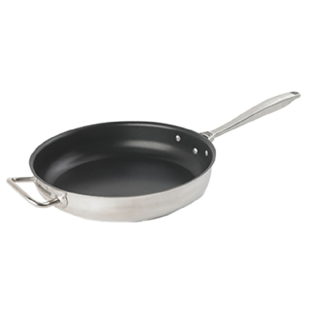 Vollrath 47758 Intrigue® Stainless Steel Fry Pans With CeramiGuard® II Non-Stick Finish
