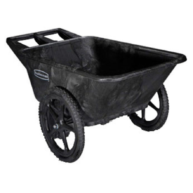 Rubbermaid FG564200BLA Big Wheel™ Cart 7-1/2 Cu. Ft. Capacity 58"L X 32-3/4"W X 28-1/4"H