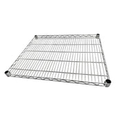 NBR Equipment GY-W2430 Economy Wire Shelf 30"W X 24"D (4) Sleeve Clips Per Shelf