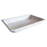 MFG Tray 344008 5136 Storage Container 2 Gallon 20-3/4"L X 12-3/4"W X 2-9/16"H