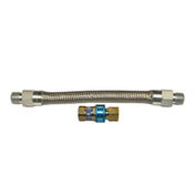 Dormont 16125BQ60 Dormont Braided Gas Connector 1-1/4" Inside Dia. 60" Long