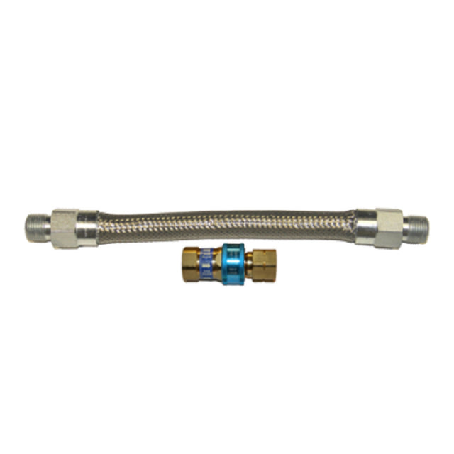 Dormont 16125BQ60 Dormont Braided Gas Connector 1-1/4" Inside Dia. 60" Long