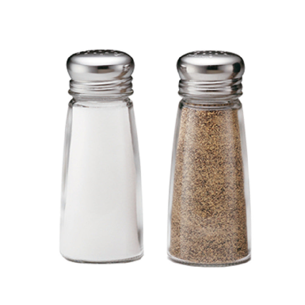 TableCraft Products 132S&P-2 - Salt/Pepper Shaker, 3 Oz. 1-7/8" Dia. X 4-1/2"H, Round