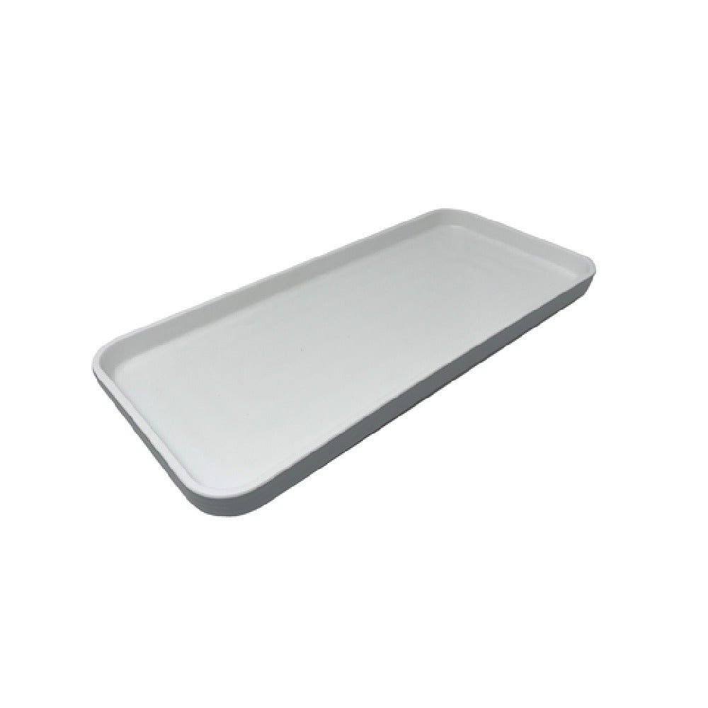 GET Enterprises RS-136-WM/GRM Roca Plate 13" X 6" Rectangular