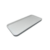 GET Enterprises RS-136-WM/GRM Roca Plate 13" X 6" Rectangular