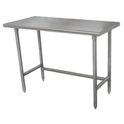 Advance Tabco TELAG-363-X Special Value Work Table 36"W X 36"D 16 Gauge 430 Stainless Steel Top