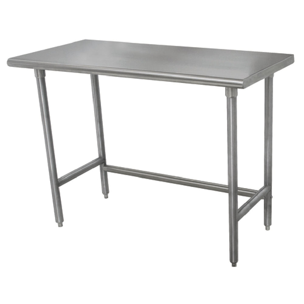 Advance Tabco TELAG-243-X Special Value Work Table 36"W X 24"D 16 Gauge 430 Stainless Steel Top