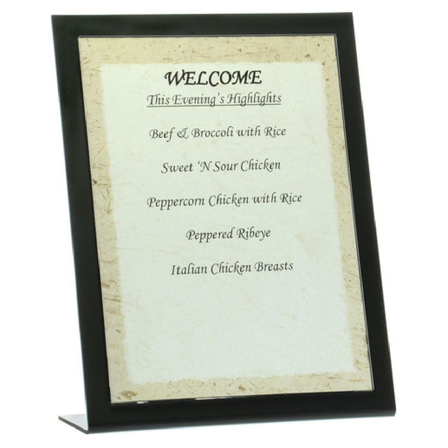 Hubert 38006 - Menu/Sign Holder, 8-1/2" X 11"H, Rectangular