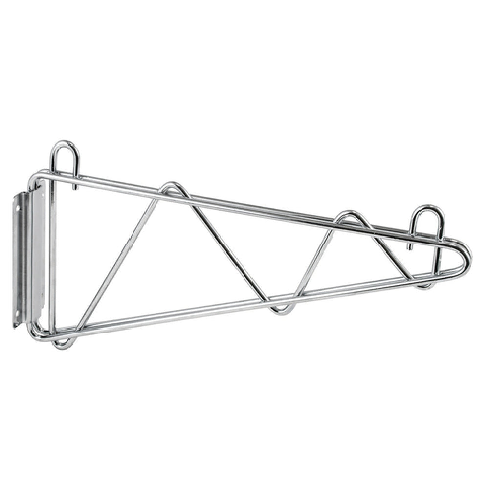 Winco VCB-21 Wire Shelf Wall Mounting Brackets 21"D 1 Pair