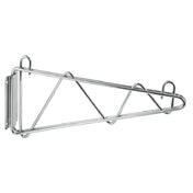 Winco VCB-21 Wire Shelf Wall Mounting Brackets 21"D 1 Pair