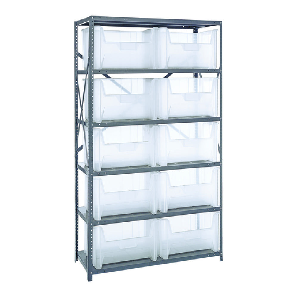 Quantum QSBU-700CL Shelving Unit 18"D X 42"L X 75"H Heavy Duty
