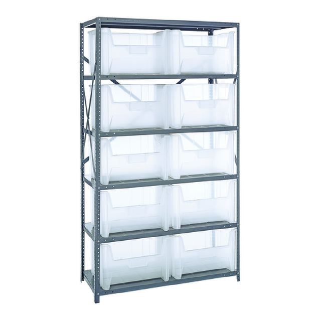 Quantum QSBU-700CL Shelving Unit 18"D X 42"L X 75"H Heavy Duty