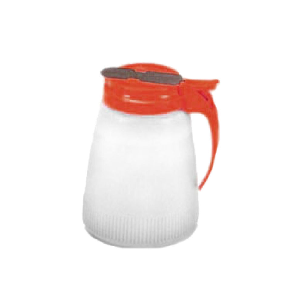 Vollrath 4748-02 Dripcut® Syrup Server 48 Oz. White Polyethylene Jar With Graduated Markings