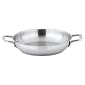 Winco SSOP-11 Induction Omelet Pan 11" Dia. X 2-1/8"H Round
