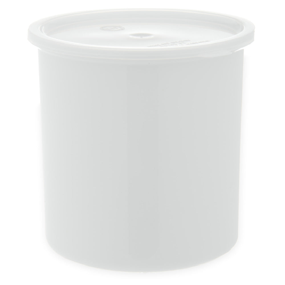 Carlisle 030202 Carlisle Classic Crock 2.7 Qt. Snap-on Polypropylene Lid