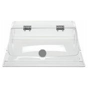 Hubert 86826 - Euro Dome Cover, 14" X 14" X 6-1/2"H, For Food Trays