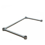 Omcan 44625 Stainless Steel Leg Brace For 18" X 24" Ice Bins