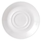 Steelite 11010158 Double Well Saucer 5.75" X 0.75" Simplicity