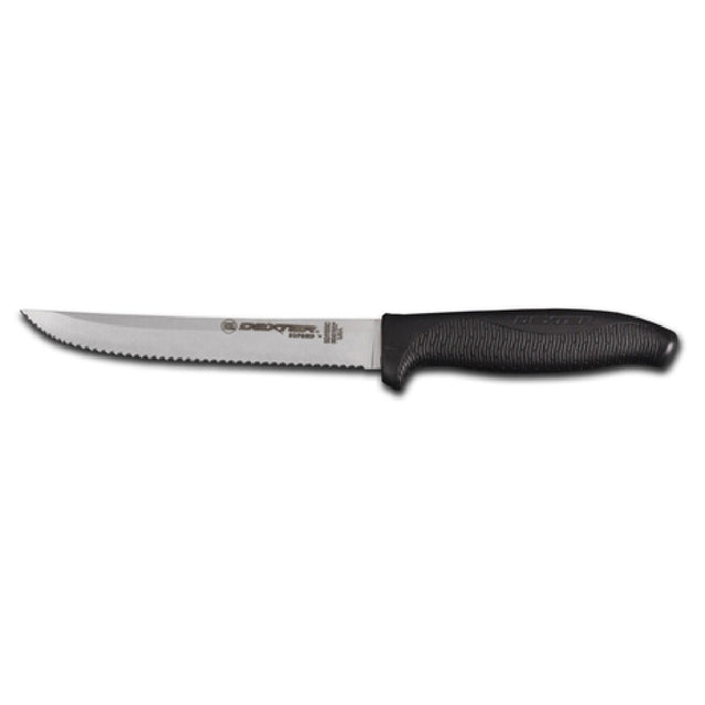 Dexter 24213B SofGrip™ (SG156SCB-PcP) Utility Slicer 6" Scalloped Edge