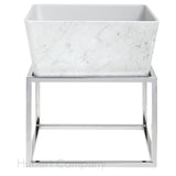 Hubert 27052 - Cerve Collection Pan Housing, 12-3/8"L X 9-15/16"W X 8-3/4"H, Tall
