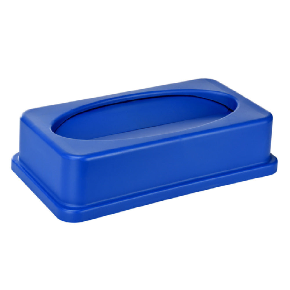 Alpine Industries ALP478-2-BLU Trash Can Lid For 477-BLK 20"W X 12"D X 5"H