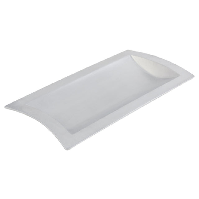 Bon Chef 70031 Futura Platter 12-3/4" X 21-7/8" Aluminum With Pewter Glo Finish
